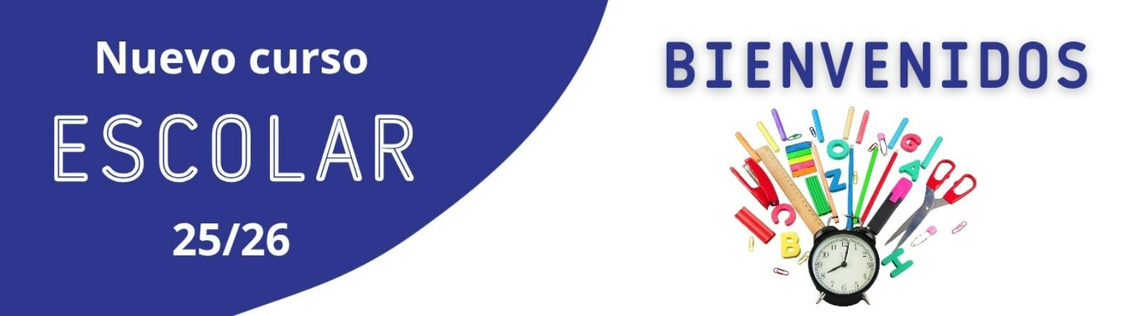 BIENVENIDOS - Inicio de Curso