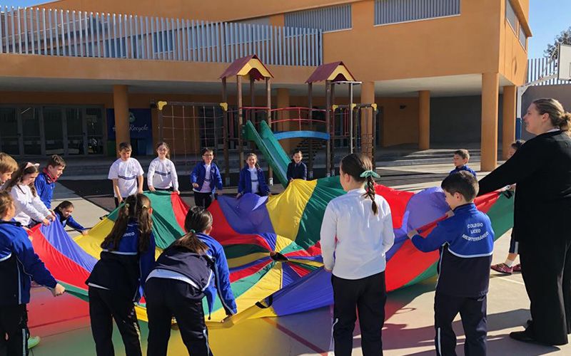 Patio Colegio Liceo Mediterráneo